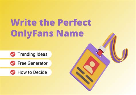 good onlyfans names|OnlyFans Names: Generator and 569 Trending Ideas